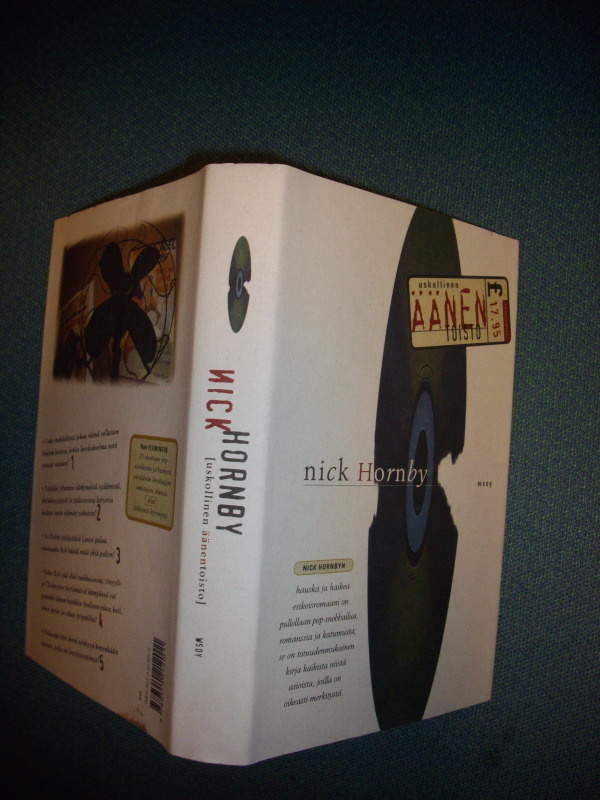 Nick Hornby: Uskollinen äänentoisto (1.p.1996) Sis.postikulu