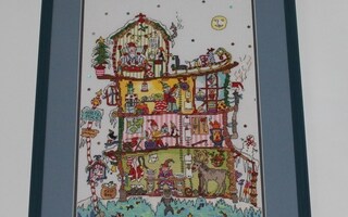 North Pole House ristipistotaulu