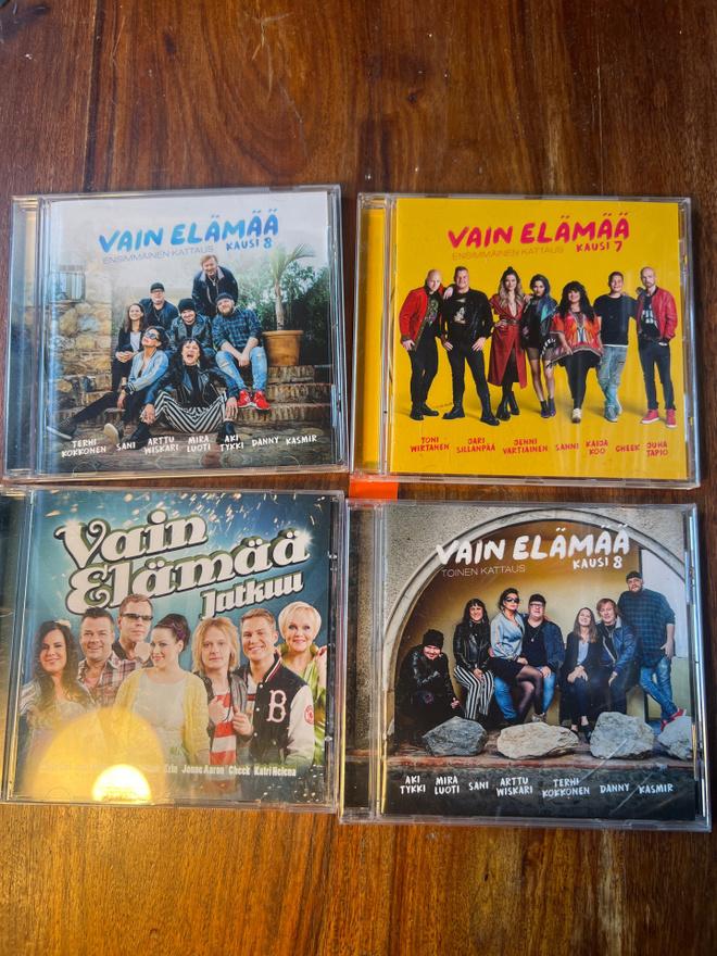 Vain Elämää 5 x cd