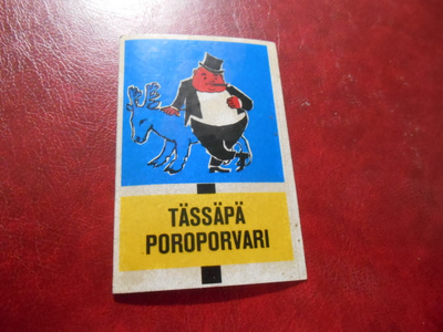 Purkkatarra Jenkki Kuvahuuli Tässäpä poroporvari