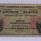 USA 10 Dollars North Dakota UNC kullattu (muoviseteli) - pikkukuva 1