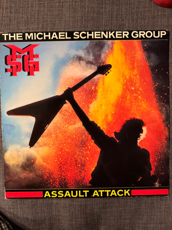 The Michael Schenker Group Assault Attack LP