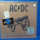 AC/DC - FOR THOSE ABOUT TO ROCK M-/EX 2003 REMASTERED LP - pikkukuva 1