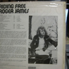 ROGER JAMES - RIDING FREE M-/M- LP - pikkukuva 2
