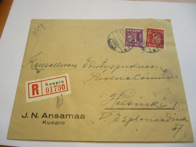 1942 Kuopio R liikekuori