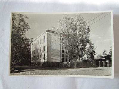 VANHA Postikortti Vaasa 1950-luku Alkup.Mallikappale