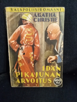 Agatha Christie: Idän pikajunan arvoitus -pokkari-