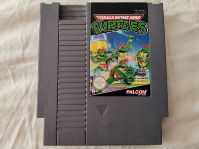 NES Teenage Mutant Hero Turtles (EEC, L)