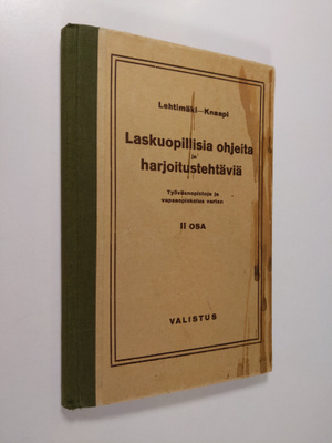 L. Lehtimäki : Laskuopillisia ohjeita ja harjoitustehtävi...
