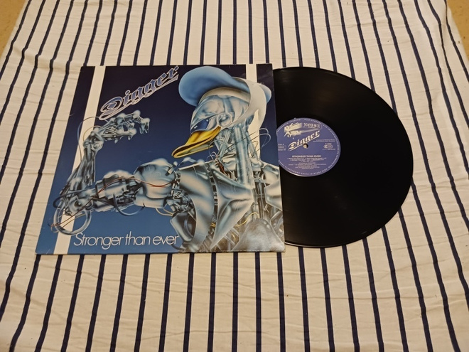Digger – Stronger Than Ever Grave lp orig 1986 Heavy upea!