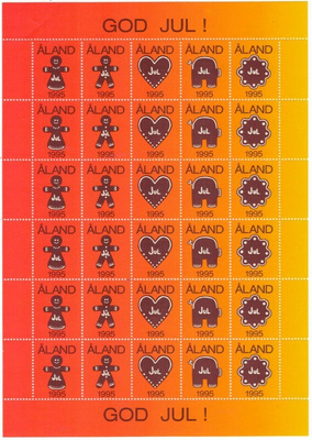 1995 joulumerkkiarkki ++