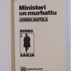 Jorma Napola : Ministeri on murhattu (kannessa Olipa kerr... - pikkukuva 3