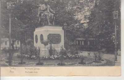 Turku Porthanin patsas 1905