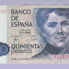 Espanja 500 Pesetas v.1979 P-157 - pikkukuva 1