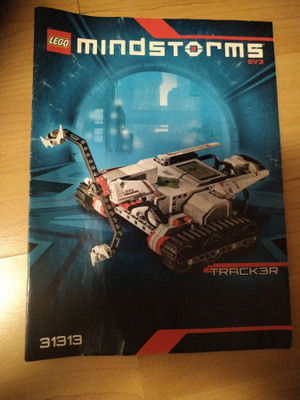 Lego mindstorms ev3 track3r ohjevihko 313131