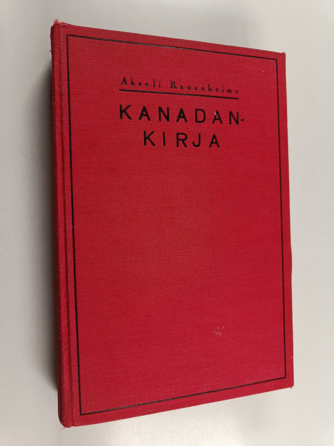 Akseli Rauanheimo : Kanadan-kirja