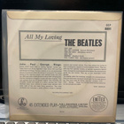 THE BEATLES - All My Loving 7” EP (GEP 8891, v. 1964 Tanska) - pikkukuva 2