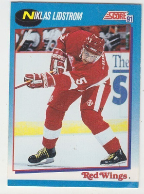 Niclas Lidström 91-92 Score RC