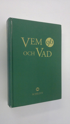 Henrik Ekberg : Vem och vad : biografisk handbok 1996