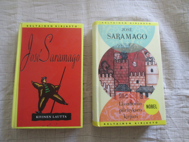 JOSE SARAMAGO : kivinen lautta & lissabonin piirityksen kirj