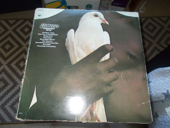 VINYYLI ALBUMI SANTANAS ** GREATEST HITS **