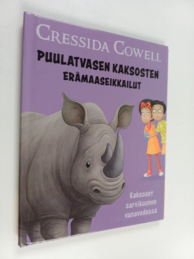 Cressida Cowell : Puulatvasen kaksosten erämaaseikkailut ...