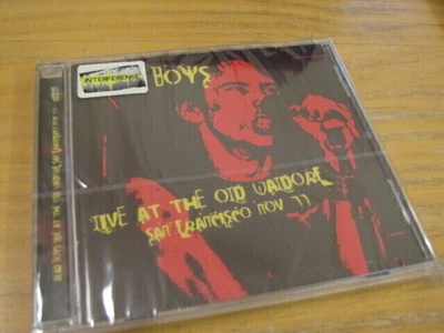 Dead Boys live at old waldorf cd muoveissa stiv bators