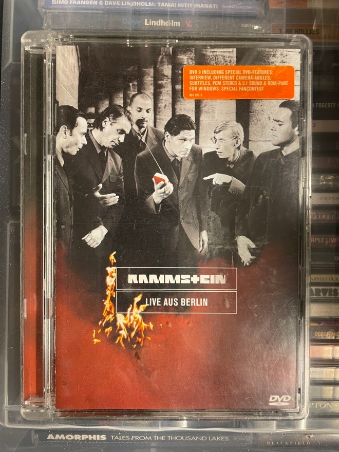 RAMMSTEIN - Live Aus Berlin DVD (super jewel case)