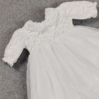 Kastemekko pitsi/organza (koko: 62/68) + kastenauha - pikkukuva 3