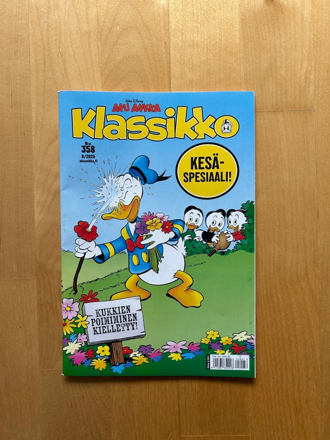 Aku Ankka Klassikko ( nro 358 ) 6/2025