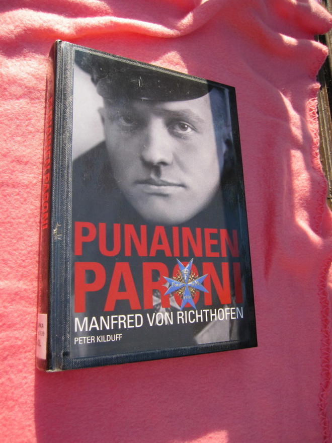Peter Kilduff : Punainen Paroni Manfred von Richthofen (1p