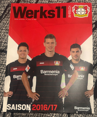 BAYERN LEVERKUSEN JAHRBUCH SAISON 2016/2017