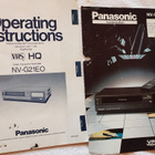 Panasonic Videonauhuri NV-G21EO Käyttöohje ja esite vintage - pikkukuva 1