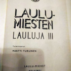 Laulumiesten lauluja 3 kirja - pikkukuva 2