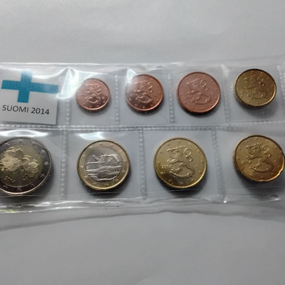 Suomi irtokolikkosarja 2014 unc