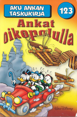 Aku Ankan Taskukirja 123 Ankat oikopolulla (2p. 2008)