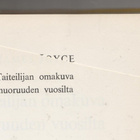 JAMES JOYCE »TAITELIJAN OMAKUVA NUORUUDEN VUOSILTA» - pikkukuva 2