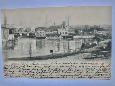 VANHA Postikortti Tampere 1902