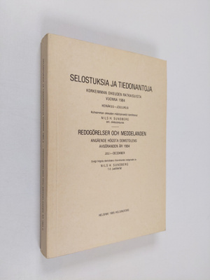 Korkein Oikeus : Selostuksia ja tiedonantoja korkeimman o...