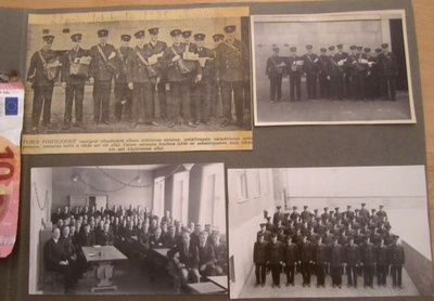 3 VANHAA Valokuvaa Postiljoonit Turku 1935 Postikorttikoko