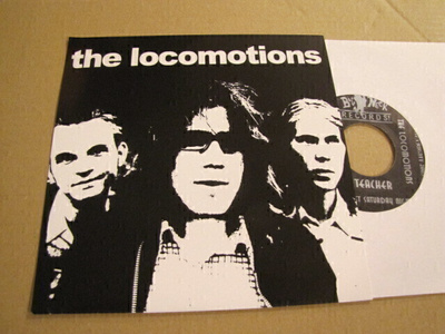 The Locomotions Teacher ep 7 45 US 2003 garage rock
