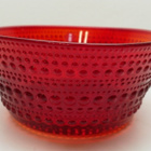 Oiva Toikka Kastehelmi kulho 23 cl, karpalo, Iittala - pikkukuva 1