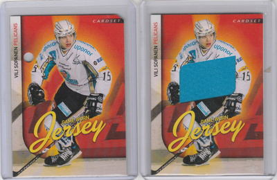 2009/10 Cardset Jersey Vili Sopanen , Pelicans