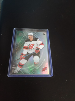 Dougie Hamilton 25-26 UD SP Game Used #189  /7 Rainbow