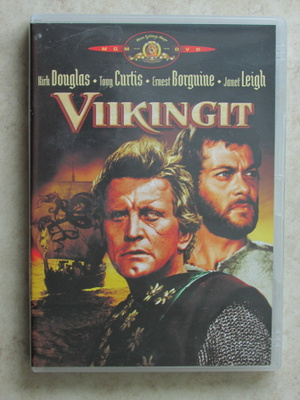 Viikingit, DVD. Kirk Douglas
