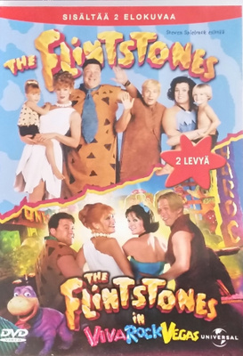 Kiviset ja Soraset / The Flintstones 1 & 2 tupla-DVD