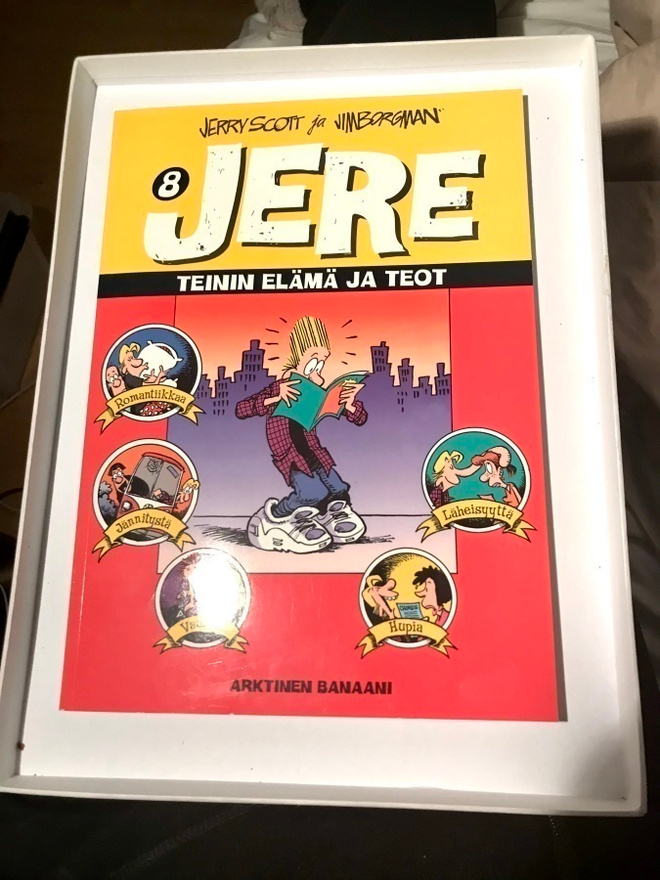 Jere Teinin elämä ja teot sarjakuvakirja