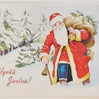 "Joulupukki"-KULKEMATON JOULUKORTTI - pikkukuva 1