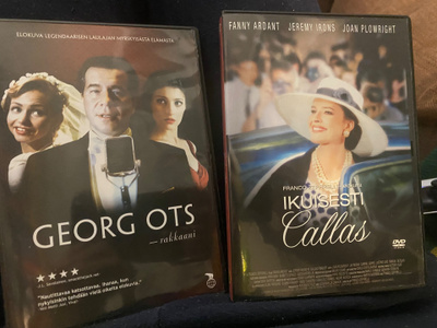 2 x laulajan elämäkertaa: Ikuisesti Callas ja Georg Ots dvd