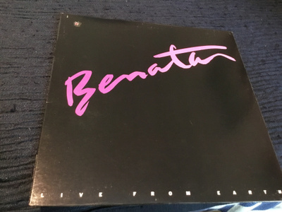 Pat Benatar Live from Earth Us Nm lp 1983 inn